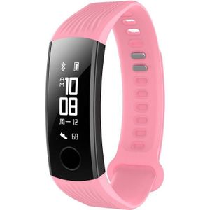 Silicone Replacement Wrist Strap for Huawei Honor Band 3 (Pink)