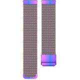 18mm Metal Mesh Wrist Strap Watch Band for Fossil Female Sport / Charter HR / Gen 4 Q Venture HR (Colour)