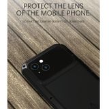 Love Mei Metal Shockproof Waterdicht Stofdicht Beschermende telefoon Case voor iPhone 13 (Leger Groen)