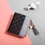 Cute Fashion Purse Leather Long Zip Wallet Coin Card Holder Soft Leather Phone Card Female Clutch(black)