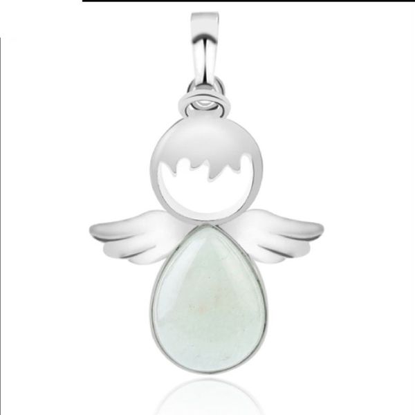 Kleine Munt Ketting Cadeau voor Bestfriend Angel Wing Ketting Sieraden Kettingen Hangers Initiële ketting met wing charm 