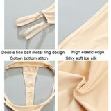 1349 Ice Silk dubbele dunne riem slipje dames lage taille sexy ondergoed  maat: S