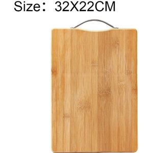 Kitchen Rectangular Bamboo Chopping Block Thickening Cutting Board  Size: 32cm x 22cm