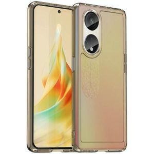 Voor OPPO A1 Pro 5G Candy Series TPU-telefoonhoes (transparant grijs)