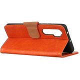 For OnePlus Nord Nappa Texture Horizontal Flip Leather Case with Holder & Card Slots & Wallet(Orange)