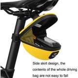 WEST BIKING Bicycle Mini Hardshell Tail Bag Saddle Bag(Yellow)