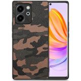 Voor Honor 80 SE camouflage lederen achterkant telefoonhoesje