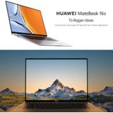 HUAWEI MateBook 16s-laptop  16 GB + 512 GB  16-inch touchscreen Windows 11 Home Chinese versie  Intel 12e generatie Core i5-12500H gentegreerde grafische kaart