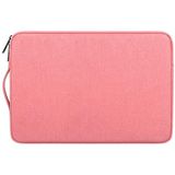 ND01D Felt Sleeve Protective Case Carrying Bag for 15.4 inch Laptop(Pink)