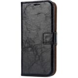 For Samsung Galaxy S9 Crazy Horse Texture Detachable Magnetic Back Cover Horizontal Flip Leather Case with Holder & Card Slots & Photo Frame & Wallet(Black)