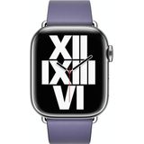 Moderne stijl lederen horlogeband voor Apple Watch Series 7 41mm / 6 & SE & 5 & 4 40mm / 3 & 2 & 1 38mm