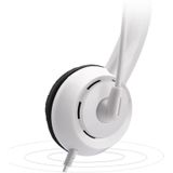 DANYIN DT326 Op het hoofd gemonteerde desktopcomputer kinderen leren draad headset met microfoon  kabellengte: 1 8 m  Stijl: Single Hole Four-level (Zwart)