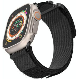 Voor Apple Watch Ultra 49 mm AW nylon tweedelige horlogeband