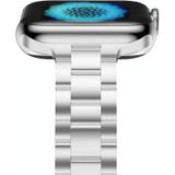 Kleine taille roestvrijstalen horlogeband voor Apple Watch-serie 8 & 7 41 mm / SE 2 & 6 & SE & 5 & 4 40 mm / 3 & 2 & 1 38 mm
