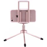 Multi-function Aluminum Alloy Tripod Mount Holder Stand  for iPad  iPhone  Samsung  Lenovo  Sony and other Smartphones & Tablets & Digital Cameras(Rose Gold)