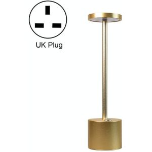JB-TD003 I-vormige tafellamp creatieve decoratie retro eetkamer bar tafellamp  specificatie: UK Plug (Champagne Gold)