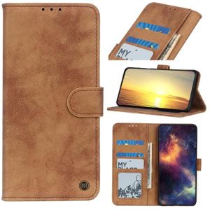 For Sony Xperia 5 III Antelope Texture Magnetic Buckle Horizontal Flip PU Leather Case with Card Slots & Wallet & Holder(Brown)