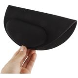 2 PCS Cloth Gel Wrist Rest Mouse Pad(Black)