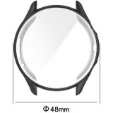 For Amazfit GTR 3 Shockproof TPU Plating Watch Case(Black)