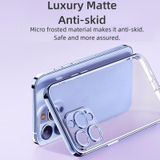 Voor iPhone 14 Pro ROCK Frosted Plated Phone Case