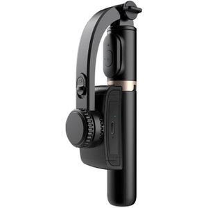 Q08 Gimbal Stabilizer Bluetooth Afstandsbediening Statief Selfie Stick (Zwart)
