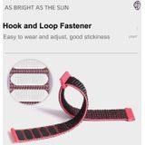 Voor Samsung Galaxy Watch4 Classic / Watch4 Nylon Loop Vervanging Strap Watchband (China Red)