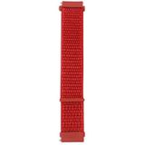 Voor Samsung Galaxy Watch4 Classic / Watch4 Nylon Loop Vervanging Strap Watchband (China Red)