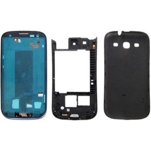 Original Full Housing Chassis Cover For Galaxy SIII / i9300(Dark Blue)