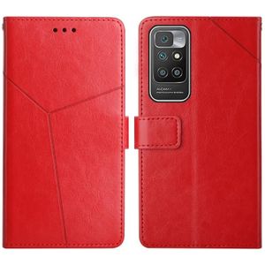 Voor Xiaomi Redmi 10 y Stitching Horizontale Flip Leather Phone Case