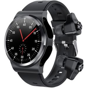 GT69 1.3 inch IPS Touch Screen IP67 Waterproof Bluetooth Earphone Smart Watch  Support Sleep Monitoring / Heart Rate Monitoring / Bluetooth Call(Black)