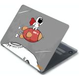 Enkay Star Series Patroon Laotop Beschermende Crystal Case voor MacBook Pro 13.3 Inch A1706 / A1708 / A1989 / A2159 (Rocket Astronaut)