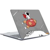 Enkay Star Series Patroon Laotop Beschermende Crystal Case voor MacBook Pro 13.3 Inch A1706 / A1708 / A1989 / A2159 (Rocket Astronaut)