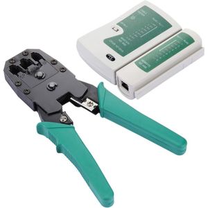 5 in 1 RJ45 Crimping Crimper Stripper Punch Down RJ11 Cat5 Cat6 Wire Line Detector Ethernet Network Cable Tester Tools Kits