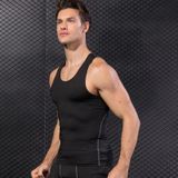 Fitness Running Training Tight Quick Dry Vest (Kleur: Grijs formaat:S)