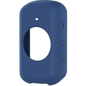 For Garmin Edge 530 Stopwatch Silicone Case(Navy Blue)