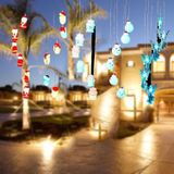 Solar Christmas Wind Chime Lights Outdoor Waterdichte Kleurrijke Decoratie (D-002)