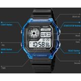 SKMEI 1998 transparante shell ijssensor buitensporten waterdicht multifunctioneel horloge