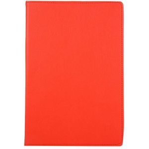 For Samsung Galaxy Tab S7+ / T970 / T976B Litchi Texture Horizontal Flip 360 Degrees Rotation Leather Case with Holder(Red)