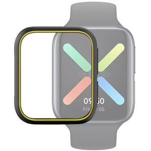 Voor OPPO Watch 46mm Smart Watch TPU beschermhoes  kleur: zwart+geel