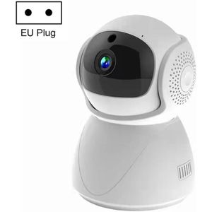 ZAS-5G01 1080P Home 5G WiFi Dual-band Panoramic Camera  Support IR Night Vision & TF Card Slot & AP Hot Spot & Designated Alarm Area  EU Plug