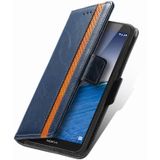 Voor Nokia C3 Case Neo Splicing Dual Magnetic Buckle lederen telefoonhoes