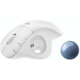 Logitech ERGO M575 Creative Wireless Trackball Mouse (White)