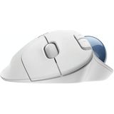 Logitech ERGO M575 Creative Wireless Trackball Mouse (White)