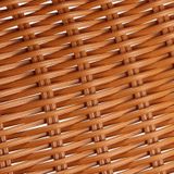 A1744 Rattan Basket Food Fruit Storage Basket Rectangular Fruit Plate  Size: Medium