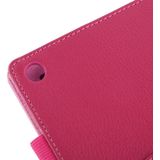 Litchi Texture Leather Case with Holder for Sony Xperia Tablet Z2 10.1(Magenta)