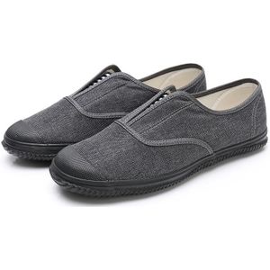 LuTai Men Loafers Rubber Zool Schoenen Ademende Slijtvaste Casual Schoenen  Maat: 39 (2001 Grijs)