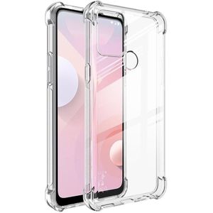 For HTC Desire 20 / Desire 20+ IMAK All Coverage Shockproof Airbag TPU Case(Transparent)