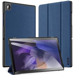 Voor Samsung Galaxy Tab A8 2021 DUX DUCIS DOMO-serie doek textuur flip lederen tas