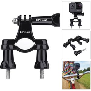 PULUZ 53 in 1 Accessories Total Ultimate Combo Kits (Chest Strap + Suction Cup Mount + 3-Way Pivot Arms + J-Hook Buckle + Wrist Strap + Helmet Strap + Extendable Monopod + Surface Mounts + Tripod Adapters + Storage Bag + Handlebar Mount) for GoPro HE