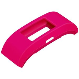 For Fitbit Charge 2 Smart Watch Silicone Protective Case(Rose Red)